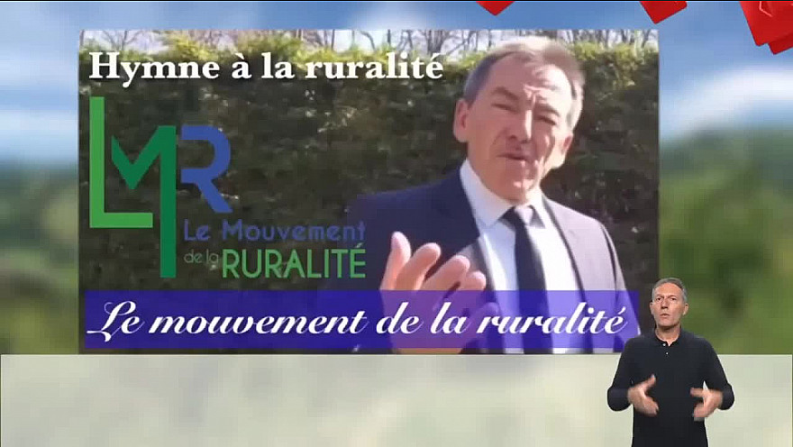 Clip Législatives 2022 de LMR - 'Le Mouvement de la Ruralité' sur France Télévision